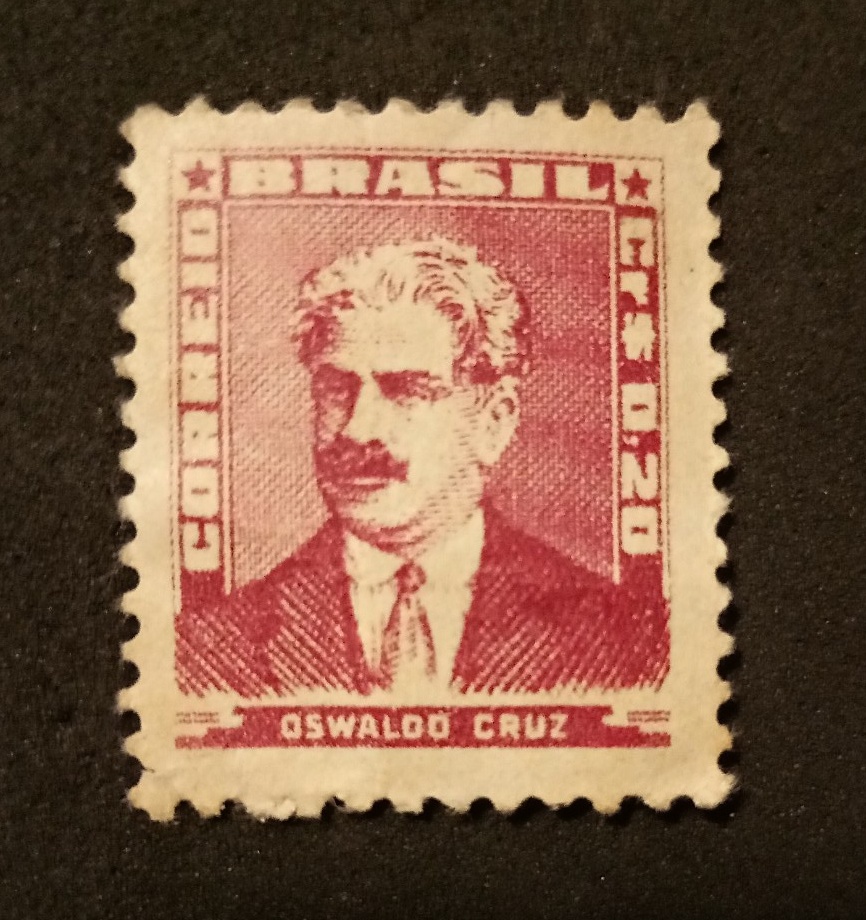 Postage stamp OSWALDO CRUZ 1954 ( Brazil